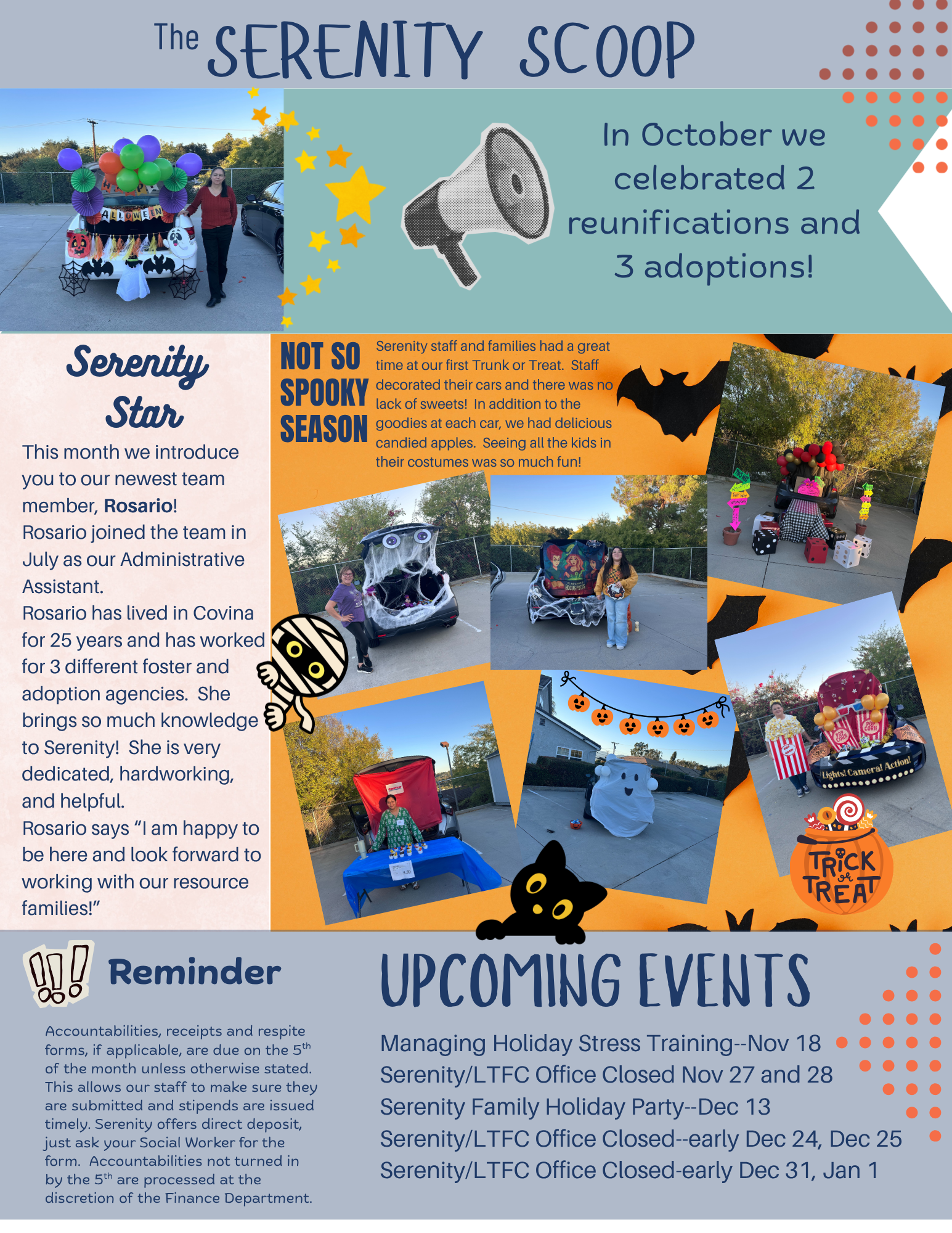 November 2025 Foster Family Newsletter : Blog : David & Margaret Youth ...